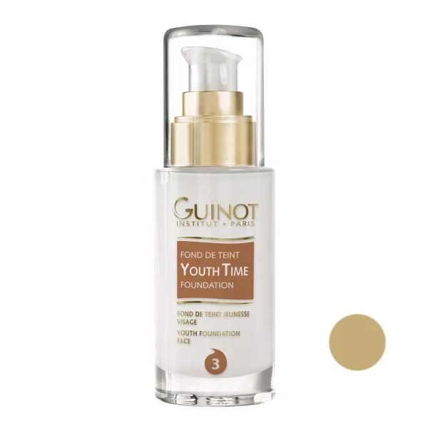 GUINOT Youth jauninamasis makiažo pagrindas Nr.3, 30 ml