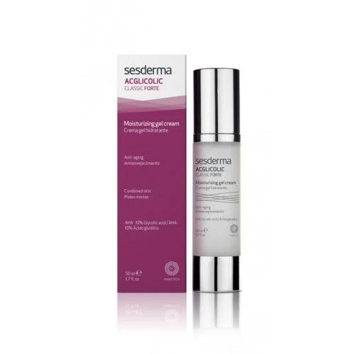 Sesderma Acglicolic Classic Forte drėkinamasis gelinis kremas, 50 Ml