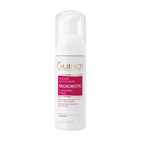 GUINOT Microbiotic valomosios putos riebiai odai, 150ml