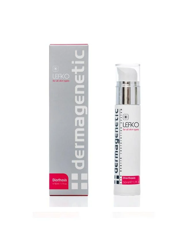 DERMAGENETIC Šviesinantis veido kremas LEFKO, 50 ml