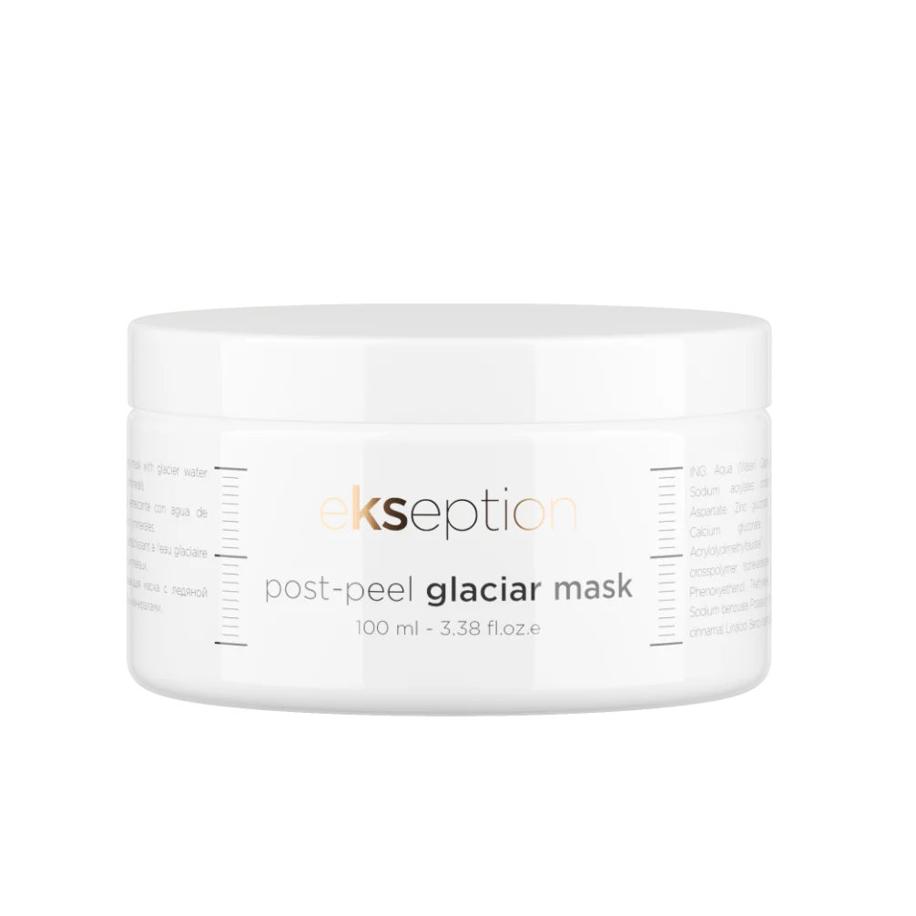 Ekseption gaivinamoji kaukė su ledynų vandeniu/ Post Peel Glaciar Mask, 100ml