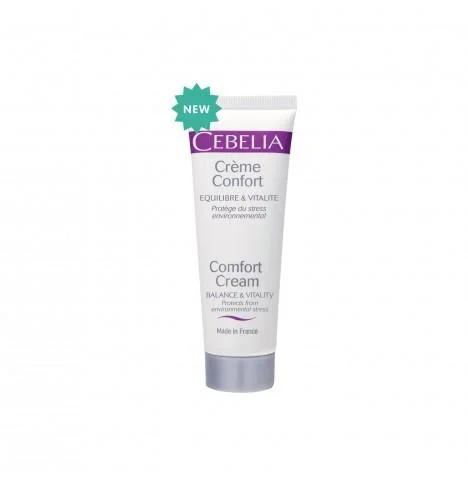 CEBELIA komfortą suteikiantis veido ir kaklo kremas COMFORT, 40ml