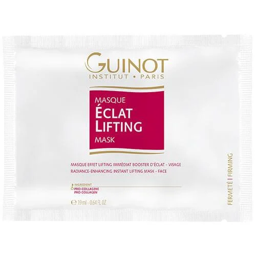 GUINOT Eclat Lifting mask - stangrinamoji skaistinamoji kaukė, 4x19ml