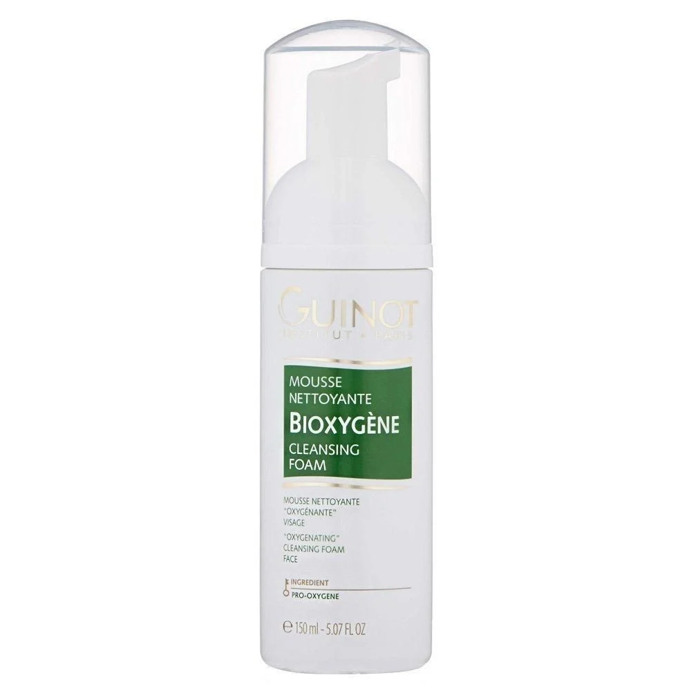 GUINOT Bioxygene Cleansing Foam – Švelnios valomosios veido putos, 150 ml