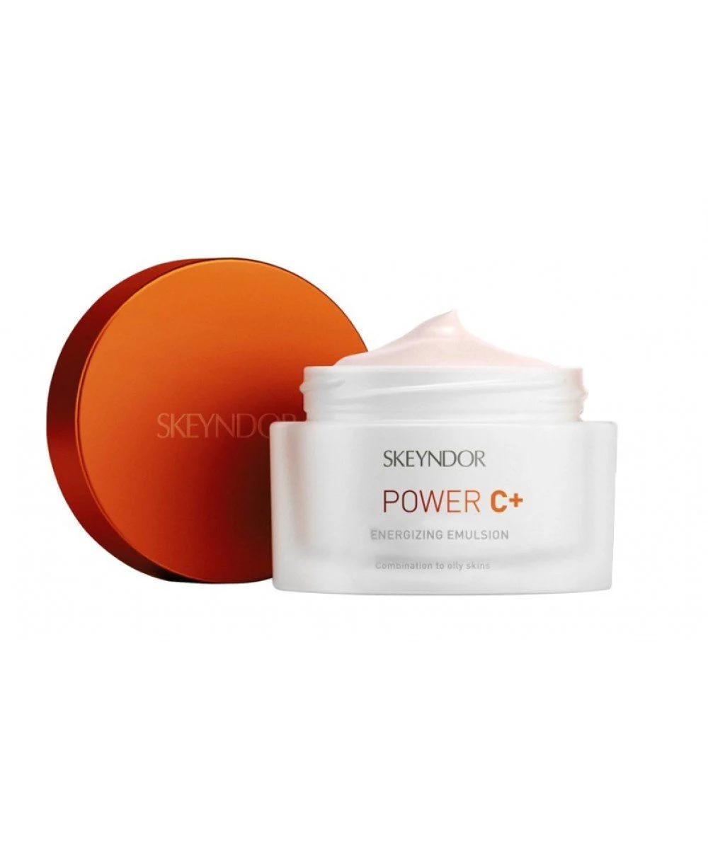 SKEYNDOR Power C+ energizuojamoji emulsija riebiai/kombinuotai veido odai, 50 ml