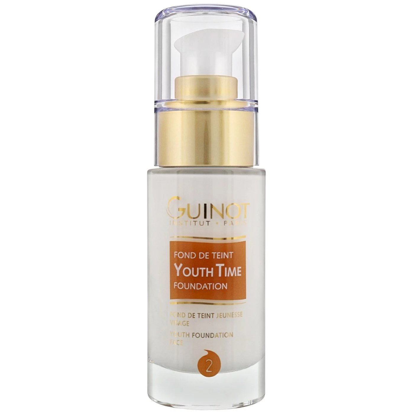 GUINOT Youth jauninamasis makiažo pagrindas Nr.2, 30 ml