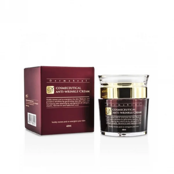 DERMAHEAL Priešraukšlinis kremas su augimo faktoriais COSMECEUTICAL, 40 g