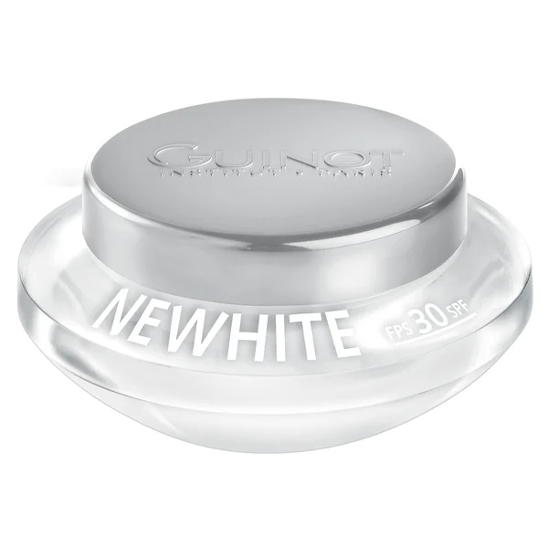 GUINOT Newhite Day Cream – Šviesinamasis dieninis veido kremas SPF30, 50 ml