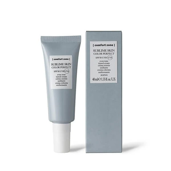 COMFORT ZONE SUBLIME SKIN atkuriamasis tonuojantis kremas su SPF50, 40 ml