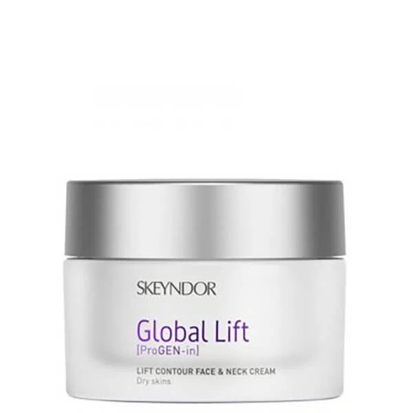 SKEYNDOR Global Lift stangrinantis veido ir kaklo kremas sausai odai, 50 ml