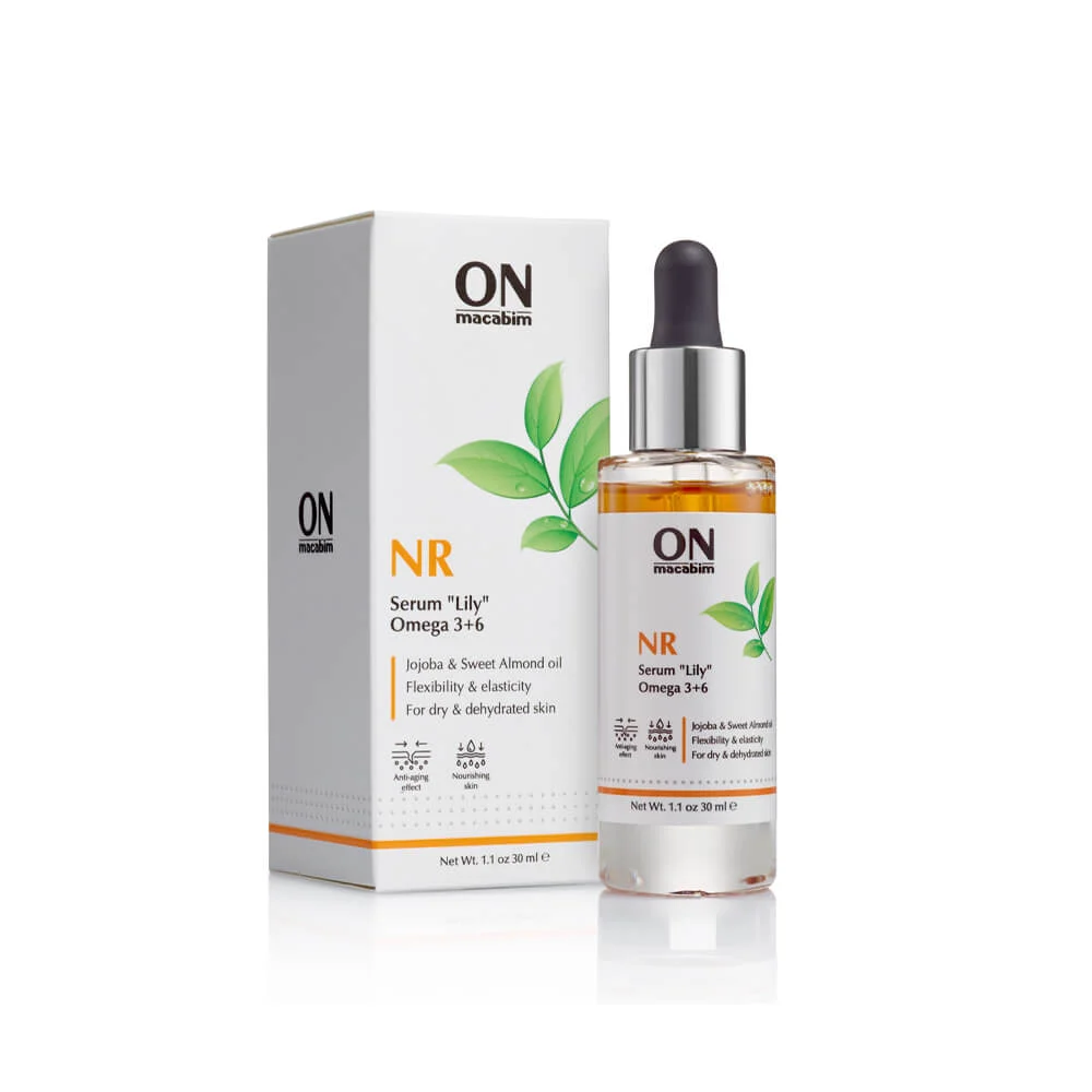 ONmacabim NR maitinamasis serumas Lily Omega 3 + 6, 30 ml
