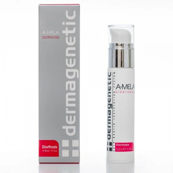 DERMAGENETIC Jauninantis veido kremas nuo pigmentacijos A-MELA, 50 ml