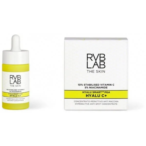 RVB LAB HYALU C+ Hyperactive anti-spot veido koncentratas 30ml