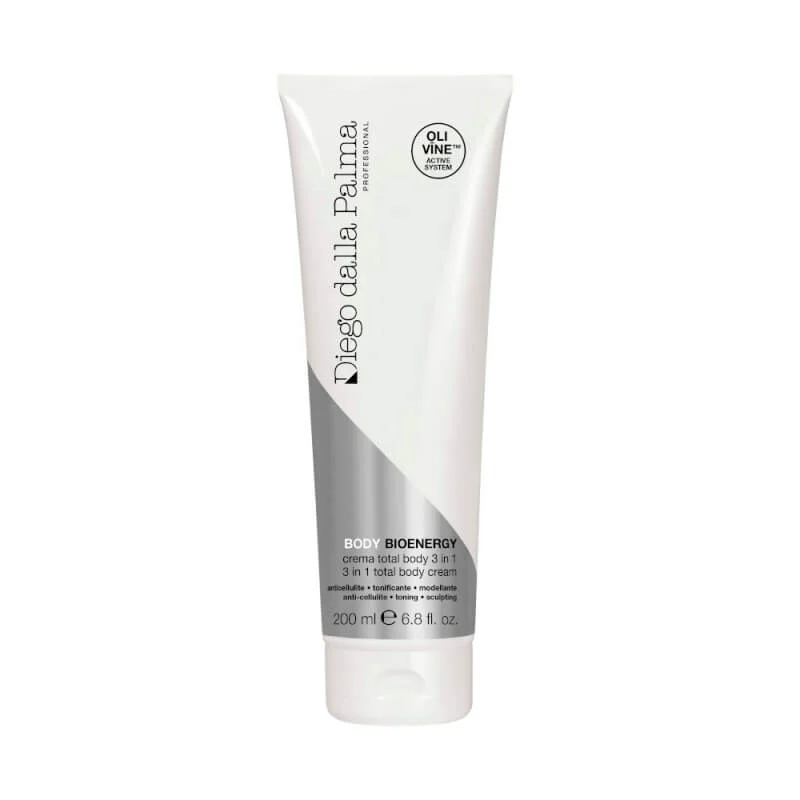 DIEGO DALLA PALMA BODY BIOENERGY 3 IN 1 anticeliulitinis, kūno formas koreguojantis kremas, 200 ml