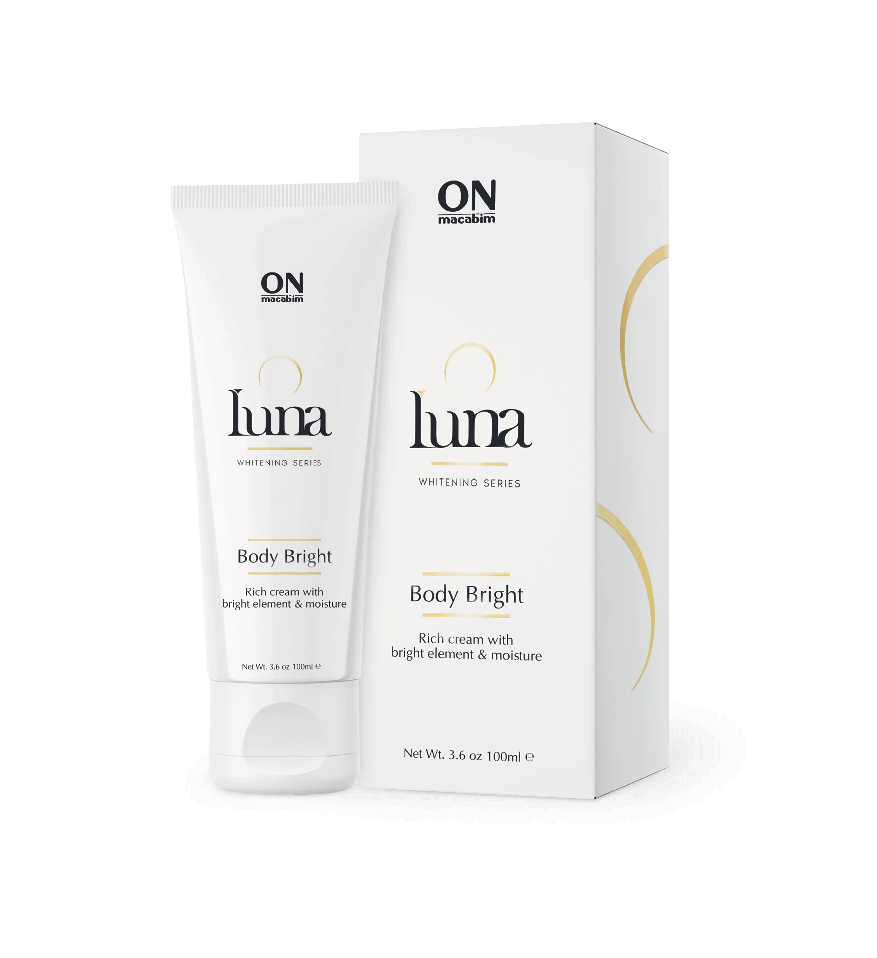 ONmacabim LUNA skaistinamasis kremas kūnui ir intymioms zonoms, 100 ml