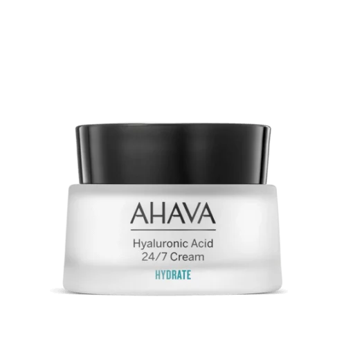 AHAVA Hydrate 24/7 veido kremas SU HIALURONO RŪGŠTIMI, 50 ML