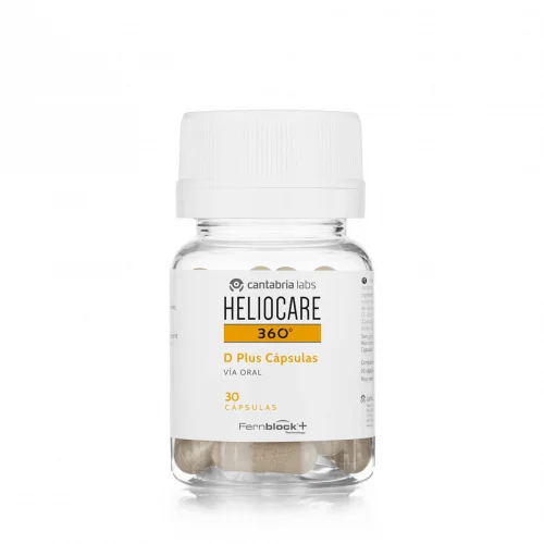 Heliocare 360 D Plus Maisto Papildai, 30 kapsulių
