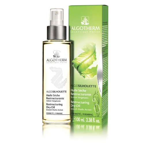 Algotherm Algosilhouette restruktūrizuojantis sausas kūno aliejus, 100 Ml