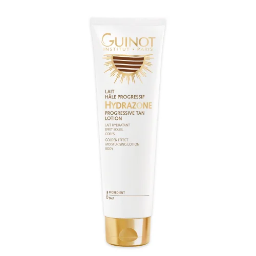 GUINOT Hydrazone Progressive Tan, drėkinamasis palaipsniui įdegį suteikiantis losjonas kūnui, 150 ml
