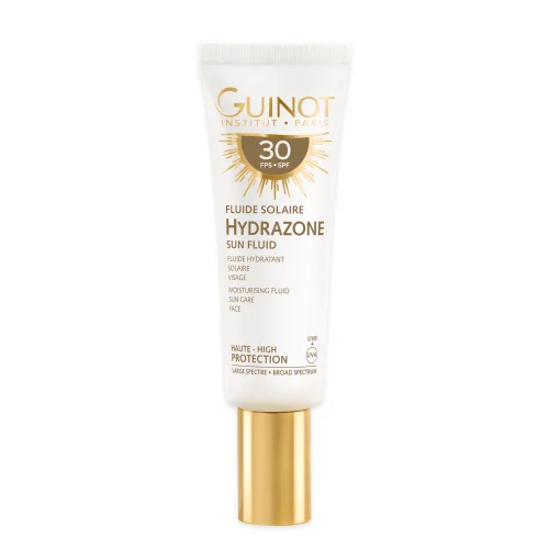 GUINOT Hydrazone Sun, drėkinamasis fluidas nuo saulės veidui SPF 30, 50 ml