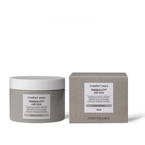 COMFORT ZONE TRANQUILLITY aromatinis kūno šveitiklis, 270 ml
