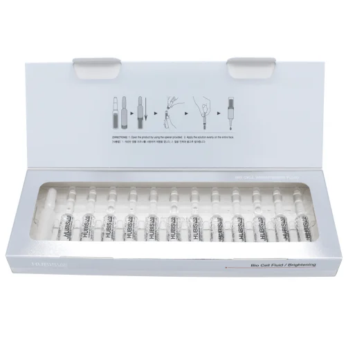 Hubislab Bio Cell šviesinamasis fluidas, 12x2 Ml