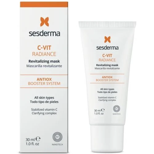Sesderma C-vit Radiance atgaivinamoji veido kaukė, 30 Ml