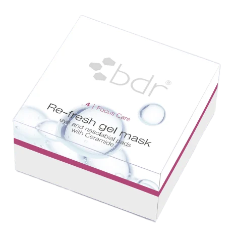 BDR RE-FRESH paakių ir lūpų linijų gelinės kaukės