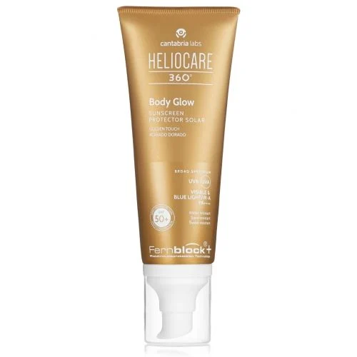 Heliocare 360 Body Glow Spf50+, 100 Ml
