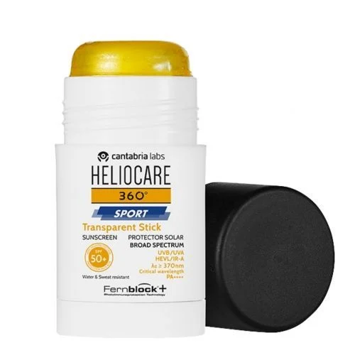 Heliocare 360 Sport Transparent Stick Spf 50+, 25 G