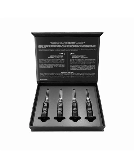RVB LAB Meso Fill Hyperactive Plumping and Smoothing 4 weeks shock action, jauninanti ir stangrinanti 4 savaičių programa, 4x3.5ml.