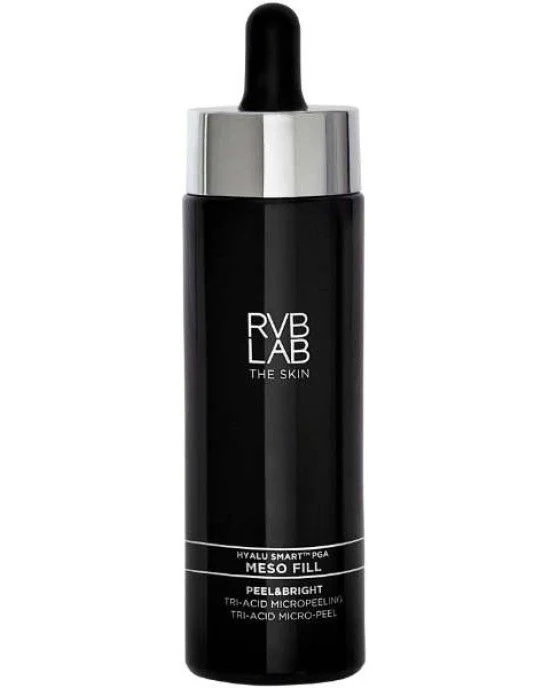 RVB LAB Meso Fill Tri-Acid Micro-Peel Serum, švytėjimo suteikiantis serumas su 3 tipų rūgštimis
