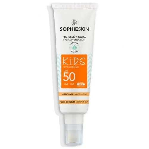 Sophie Skin apsauginis veido kremas nuo saulės vaikams SPF50, 50 Ml