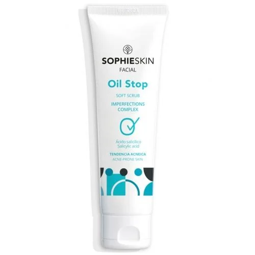 Sophie Skin Oil Stop švelnus veido šveitiklis, 75 Ml