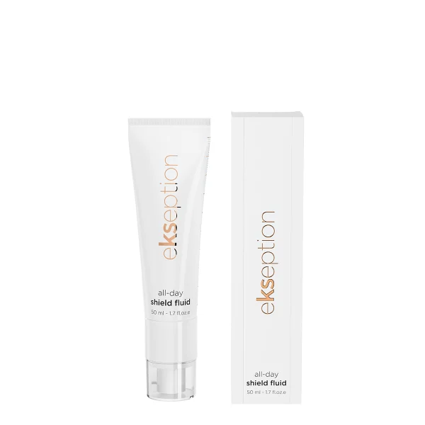 Ekseption All day shield fluid/ Apsauginė dieninė emulsija su ferulo rūgštimi ir SPF25, 50 ml