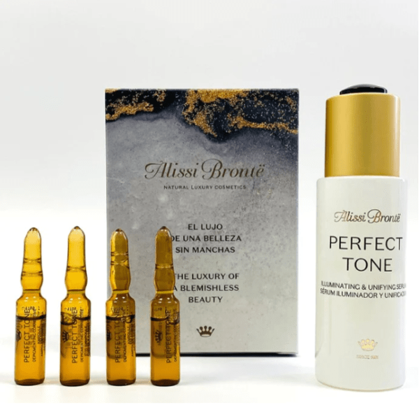 Alissi Bronte pigmentuotos odos serumas PERFECT TONE 30ML + Dovana PERFECT TONE ampulės 5VNT*2ML