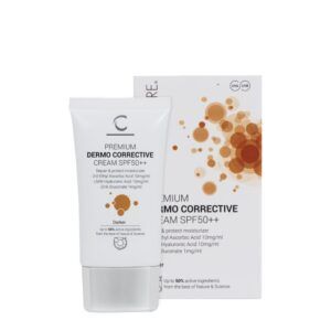 Cliniccare Koreguojamasis kremas SPF50++ su spalva (darker), 35 ml