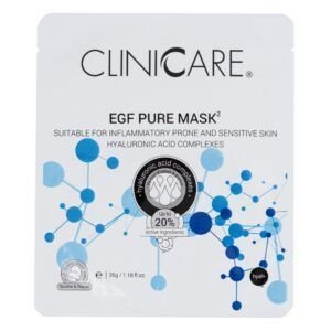 Cliniccare EGF PURE Kaukė po mezoterapijos probleminei ir jautriai odai, 35 g