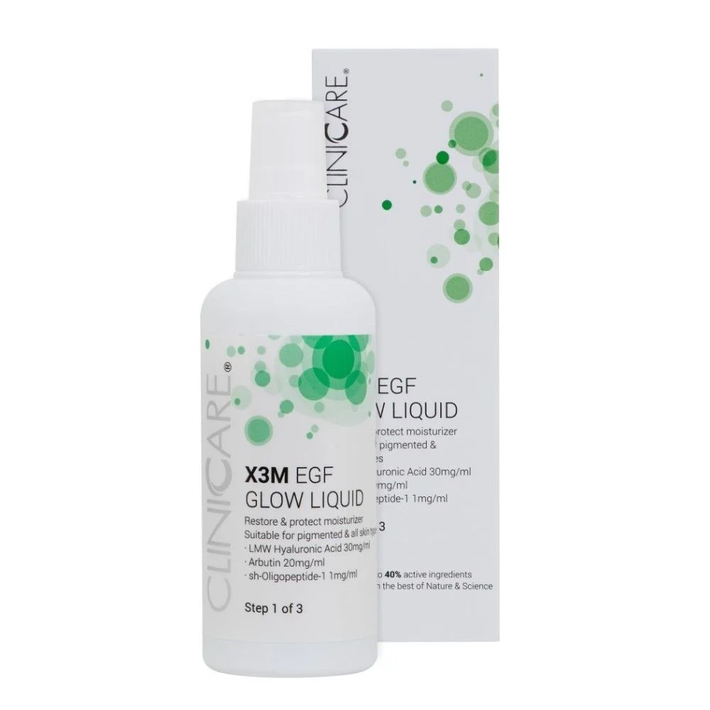 Cliniccare EGF GLOW Toner/ Tonikas prieš odos senėjimą, antipigmentinis poveikis, 100 ml