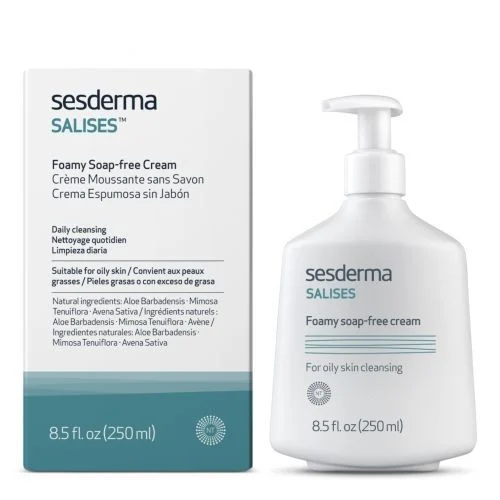 Sesderma Salises bemuilis putojantis prausiklis su salicilo rūgštimi, 250 Ml