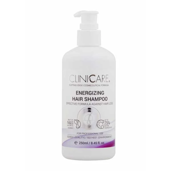 Cliniccare Energizing Hair Shampoo / Energizuojantis šampūnas nuo plaukų slinkimo, 250 ml