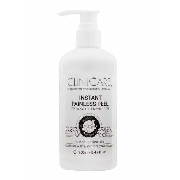 Cliniccare Instant Painless Peel/ Greito poveikio enziminis šveitiklis, 250 ml