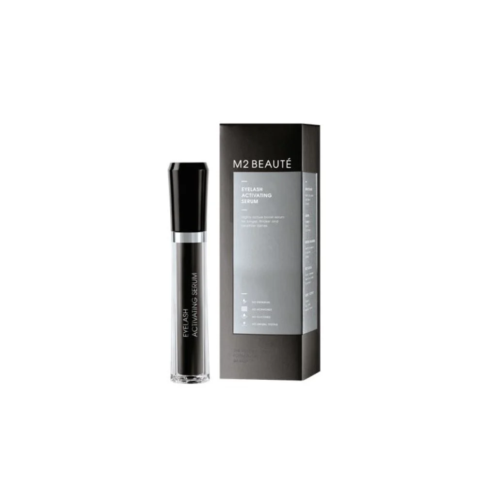 M2 Beautè Eyelash Activating Serum intensyvaus poveikio blasktienų augimą skatinantis serumas, 4 ml