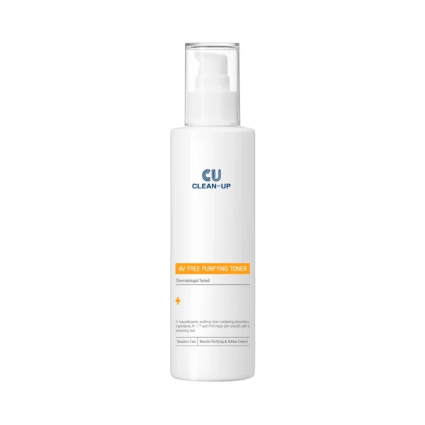 CUSKIN CLEAN-UP valomasis veido tonikas, probleminei spuoguotai odai, 180ml