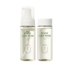 CUSKIN DR.SOLUTION Daisy intymios higienos prausiklis, 300 ml (įskaitant papildymą 150 ml)