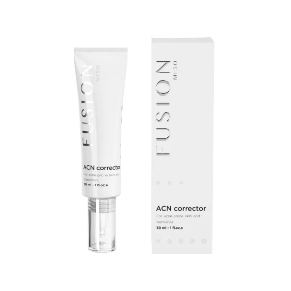 Fusion Mesotherapy ACN CORRECTOR/ Skaistinamasis drėkinamasis serumas riebiai odai prieš aknę, 30 ml