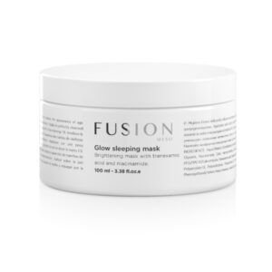 Fusion Mesotherapy GLOW SLEEPING MASK/ Naktinė šviesinamoji kaukė prieš odos senėjimą, 100 ml