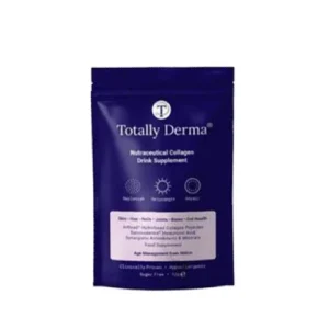 TOTALLY DERMA hidrolizuoto kolageno milteliai geriamajam tirpalui, 12g