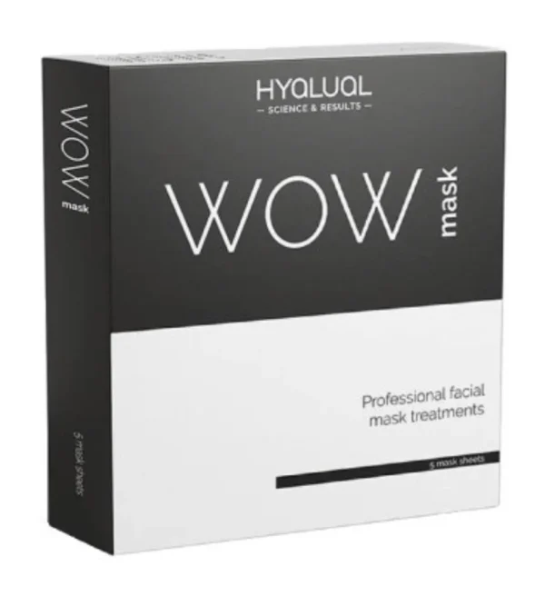 HYALUAL WOW MASK – POPROCEDŪRINĖ VEIDO KAUKĖ, 1 VNT.