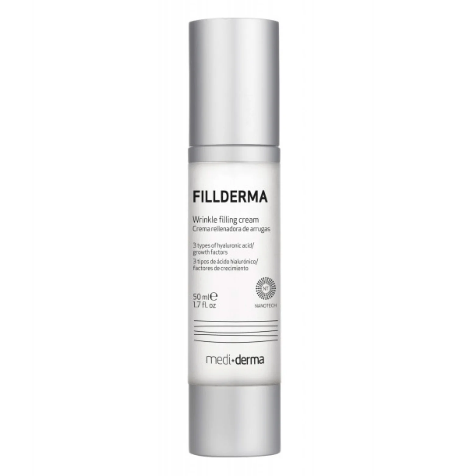 MEDIDERMA FILLDERMA RAUKŠLES UŽPILDANTIS VEIDO KREMAS, 50 ML